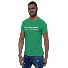 Load image into Gallery viewer, Parkinson&#39;s Disease Awareness i am stronger than parkinson&#39;s disease. (Reverse printed, mirror readable) | All Cotton Short-Sleeve T-Shirt
