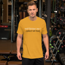 Load image into Gallery viewer, i am opioid free just for today.(Reverse printed, mirror readable) | All Cotton Short-Sleeve T-Shirt
