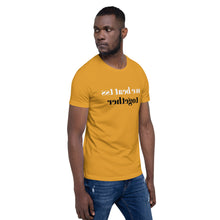 Load image into Gallery viewer, we beat tss together (Reverse printed, mirror readable) | All Cotton Short-Sleeve T-Shirt
